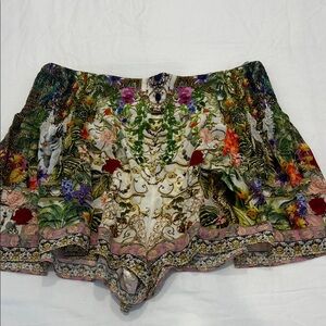 Camilla Multicolor High Waist Women's Shorts
